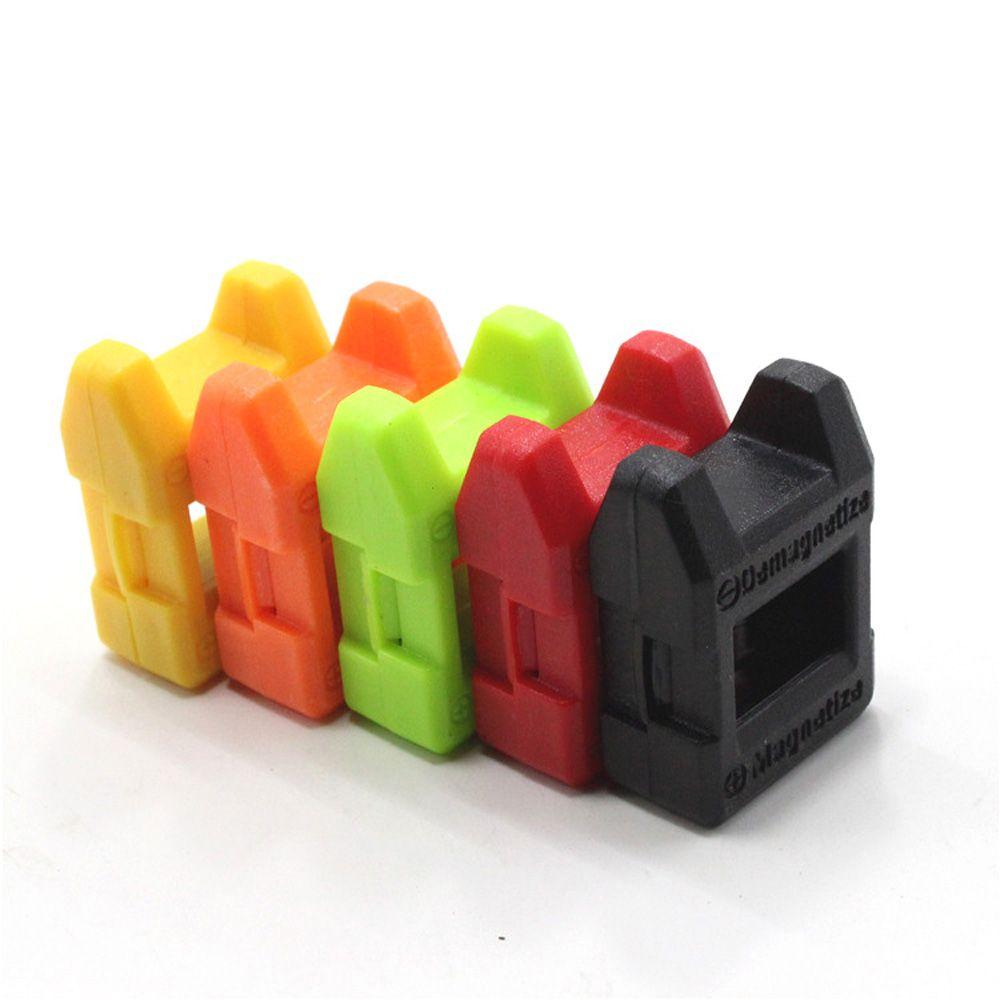 Mini 2 In 1 Universal Magnetic Screw Bit Drill Repair Tools Magnetizer Hand Tool Demagnetizer