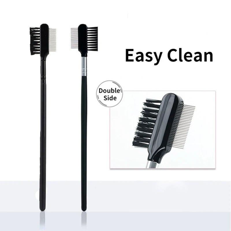 Расческа для глаз домашних животных, расческа для удаления пятен, щетка для ухода за глазами, двухсторонняя головка для маленьких кошек, собак, удаление корки, слизи, оптовая продажа