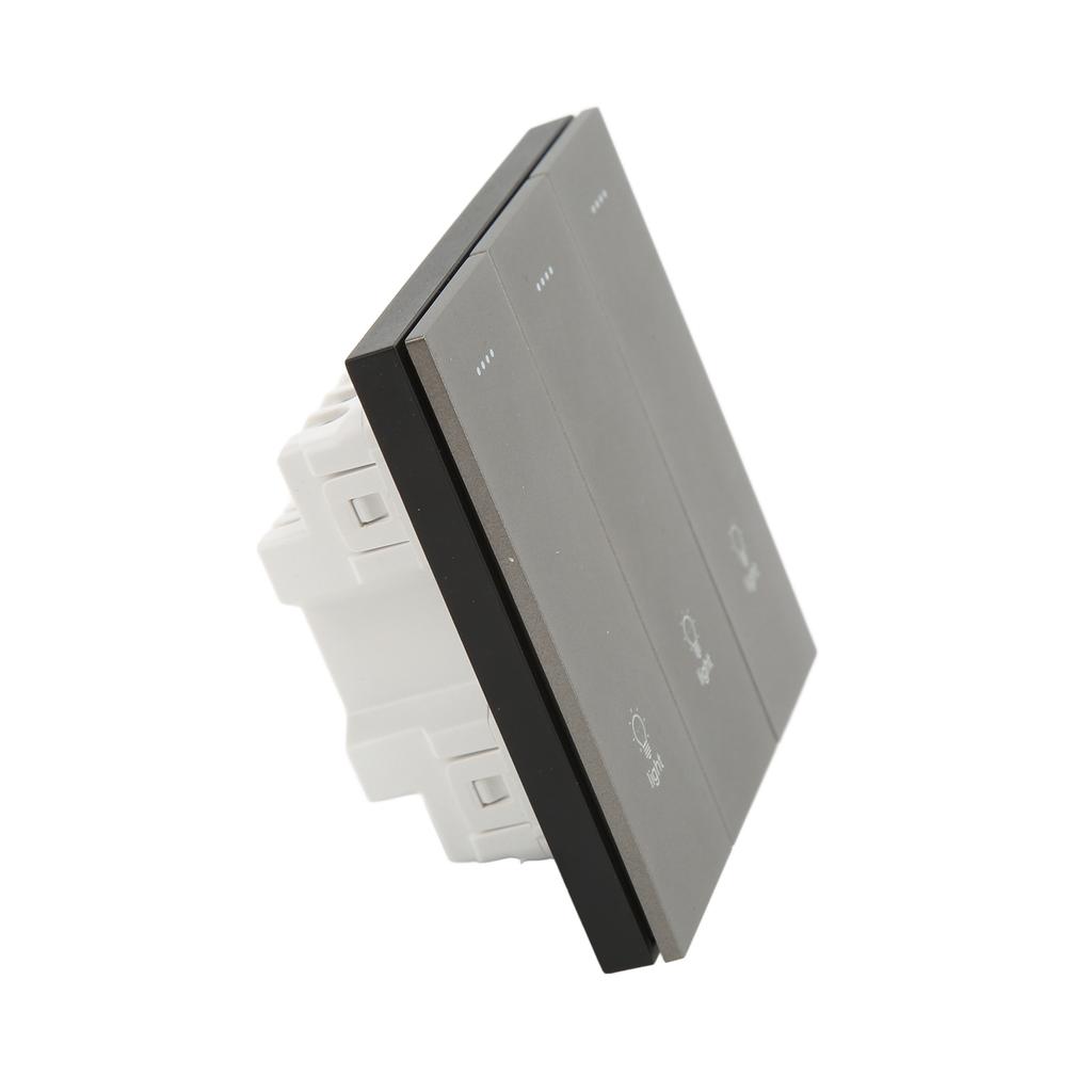 3-клавишный беспроводной интеллектуальный выключатель света WiFi Bluetooth настенный выключатель голосовое управление синхронизацией для приложения TUYA AC