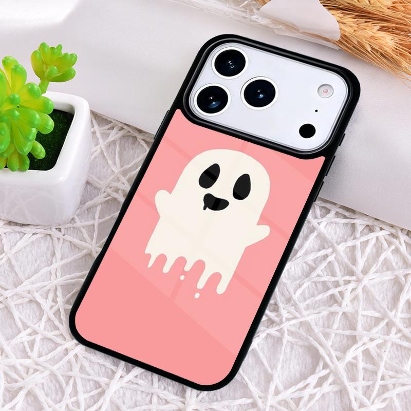 HALLOWEEN Ghost TPU Phone Case for iPhone 17 Air 16 15 11 12 14 13 Pro Max Shockproof Cover