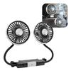 Car Car Double Powerful Heatstroke Back Seat Thickness Air Conditioner USB 360 Degrees Fan, Circulator, Fan, Fan, Airflow, Compact, Prevention,