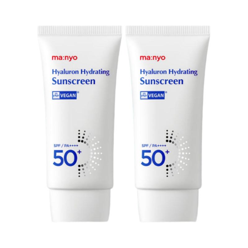 ma:nyo Hyaluron Hydrating Sun Cream SPF50+ PA++++ 50ml × 2