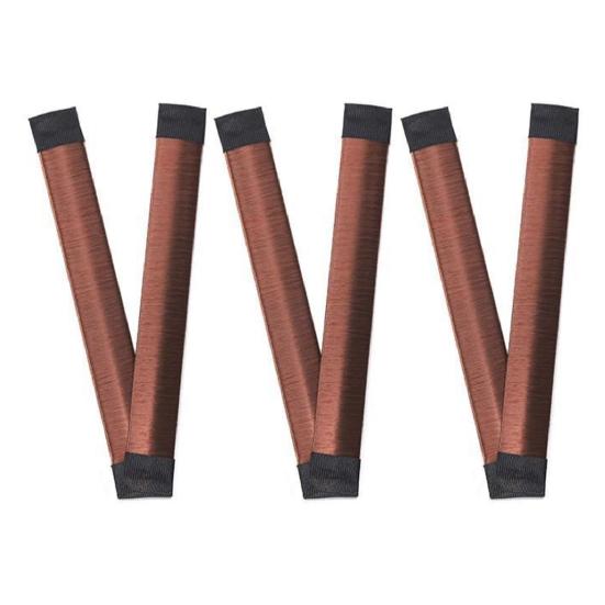 3Pcs Hair Bun Maker Hair Curler Deft Bun Twister Shaper Long Hair Easy Fast Snap Roll Tool Lazy Women Girl Hair Styling Accessories
