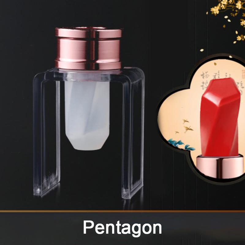 3 шт./компл. силиконовая форма для губной помады, алюминиевое кольцо, держатель для поделок, инструменты для рукоделия