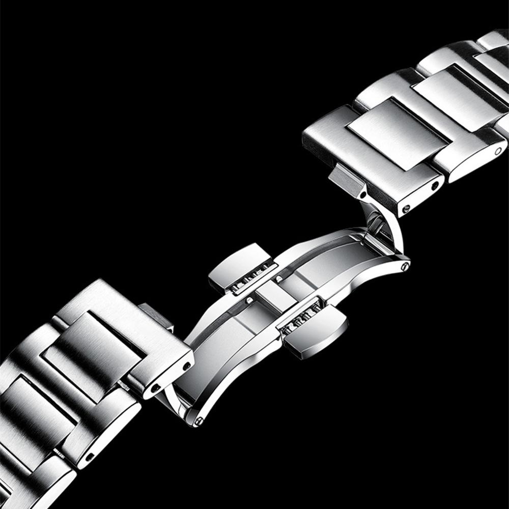 POEDAGAR новые роскошные мужские часы с коробкой, водонепроницаемые ультратонкие мужские кварцевые часы с календарем