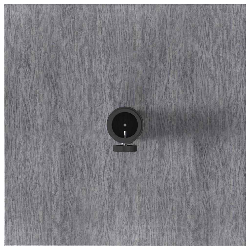 Sun Umbrella Base Dark Grey Wood Look 45 x 45 x 31.5 cm
