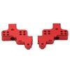 2 шт. металлический алюминиевый сплав передний кронштейн подвески амортизатор для Axial SCX24 1/24 RC CarRed