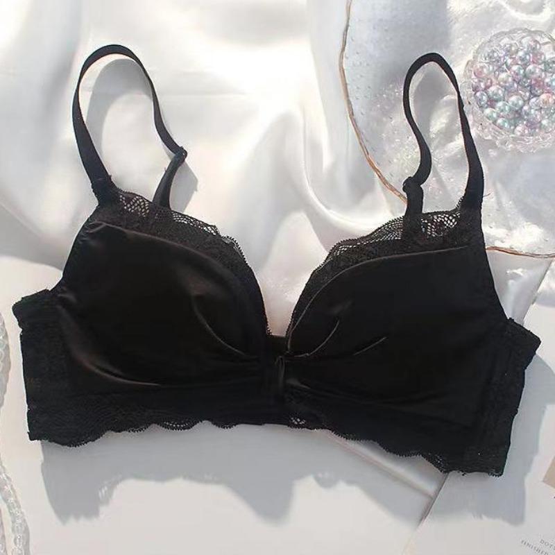 Нижнее белье, собранное без стального кольца, противопровисающий латексный бюстгальтер с регулировкой груди Pure Desire, ветрозащитный бюстгальтер