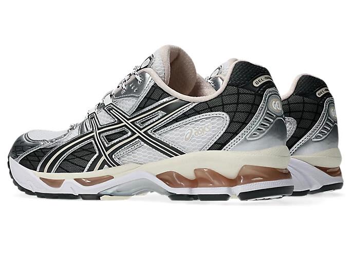 1203A543-104 Asics Gel-Nimbus 10.1 Белый Обсидиановый Серый (Мужской)