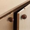 Wooden Door Handles Ball Knob Drawer Pulls Natural Beech Furniture Handles For Cabinets And Drawers Knobs Wardrobe Pulls