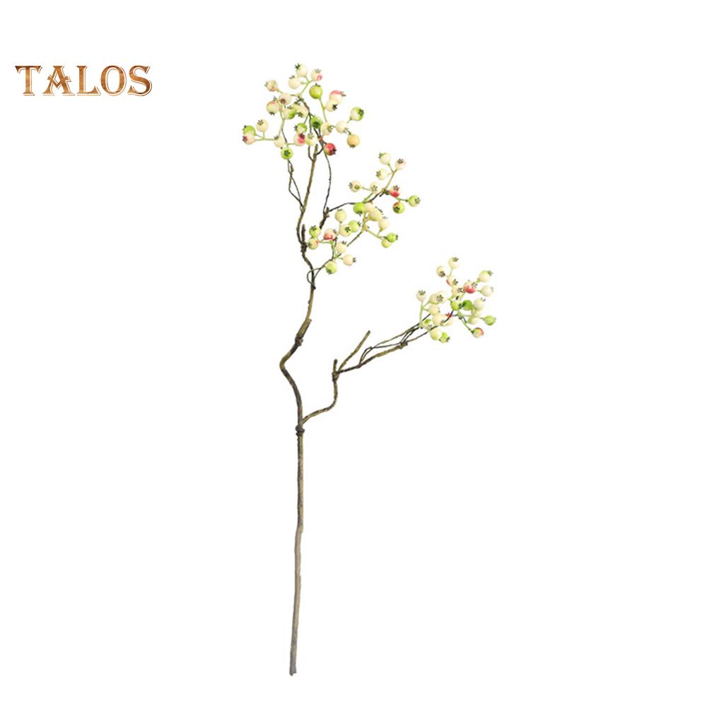 TK 1Pc American Cranberry Berries Small Fresh Artificial Fake Flower Wedding Decor