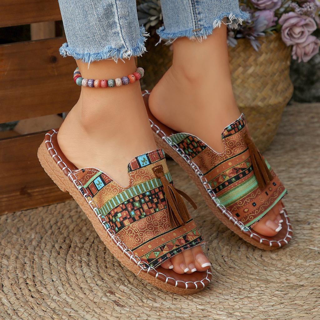 Женские повседневные пляжные праздничные роскошные сандалии 2025 лето новая мода уличные сандалии на плоской подошве сандалии с открытым носком женская обувь для женщин