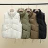 Свободный новый жилет с хлопковой подкладкой, модная верхняя одежда, универсальная корейская версия, иностранный стиль, 2024, новый темпераментный жилет, куртка