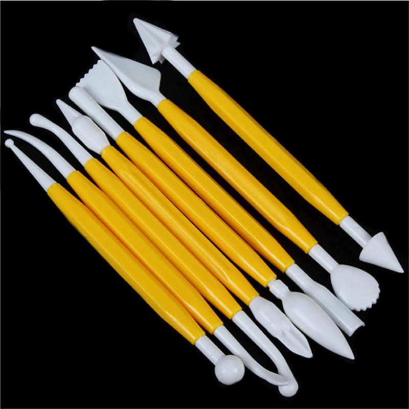8Pcs/Set Kids Favorite Polymer Clay Tools Plastic Tools For Shaping Clay Toys