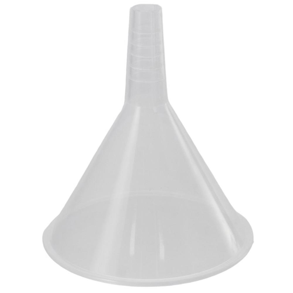 1/3Pcs Clear Plastic Funnel Set Filling Tool Durable Kitchen Funnel Lab Bottles, Essential Oils