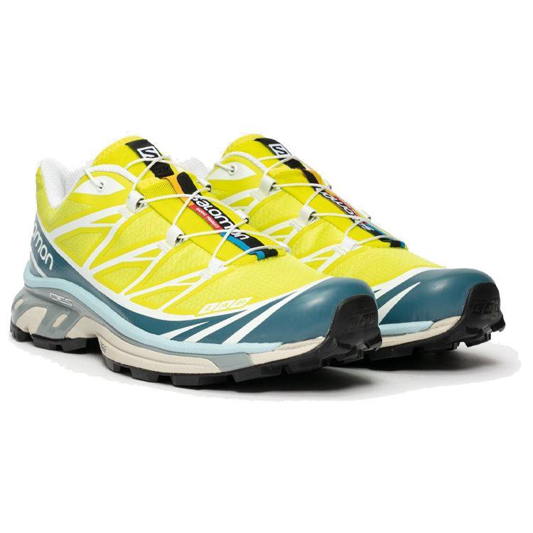 SALOMON XT-6 Advanced Outdoor Низкие Кроссовки для Повседневной Носки Унисекс Желтый 415766