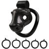 Клетка целомудрия для мужчин Sissy CB Lock Ограничитель для нижней части тела BDSM Ошейник для собак Устройство целомудрия Набор клеток целомудрия для пениса Мужские секс-игрушки