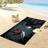 Silksong Print Beach Towel, Large Soft Quick Dry Towel for Beach Camping Swimming