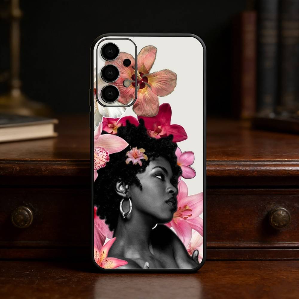 Singer L-Lauryn Hill phone Case For Samsung S25,24,21,22,23,30,Ultra,20,Plus,Fe,Lite,Note Soft Black Cover