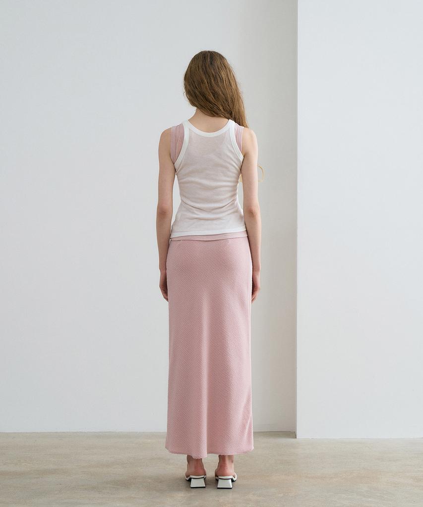 Rene J Dobby Chiffon Long Skirt