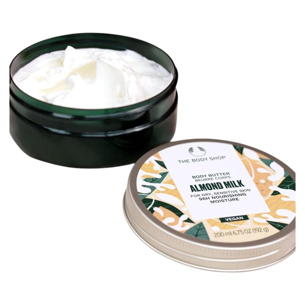 The Body Shop Almond Milk And Honey Body Butter 200 Ml Pack For Dry Sensitive Skin