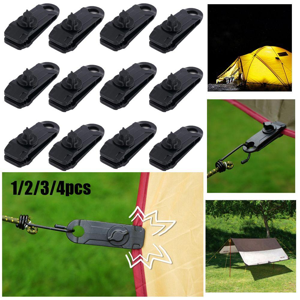 Rotatable Gripper Canvas Tighten Tool Camping Tent Holder Tarp Clips Windproof Clip Hook