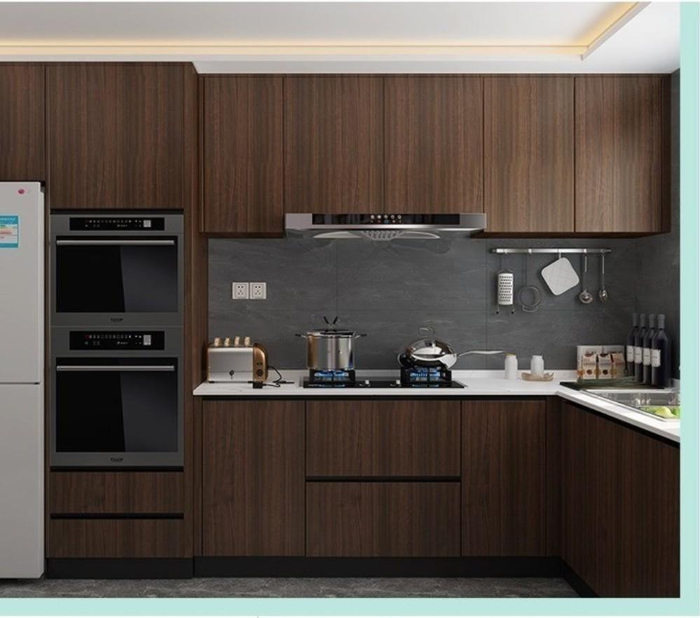 Ширина 55 см Обои ПВХ с текстурой дерева для двери, шкафа, стола, мебели, водонепроницаемые самоклеящиеся наклейки, пленка для домашнего декора