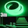 3 Meters Per Roll Halloween Decorations Glow-in-the-dark Tape Staircase Fire Warning Tape Stage Green Anti-collision Glow-in-the-dark Tape