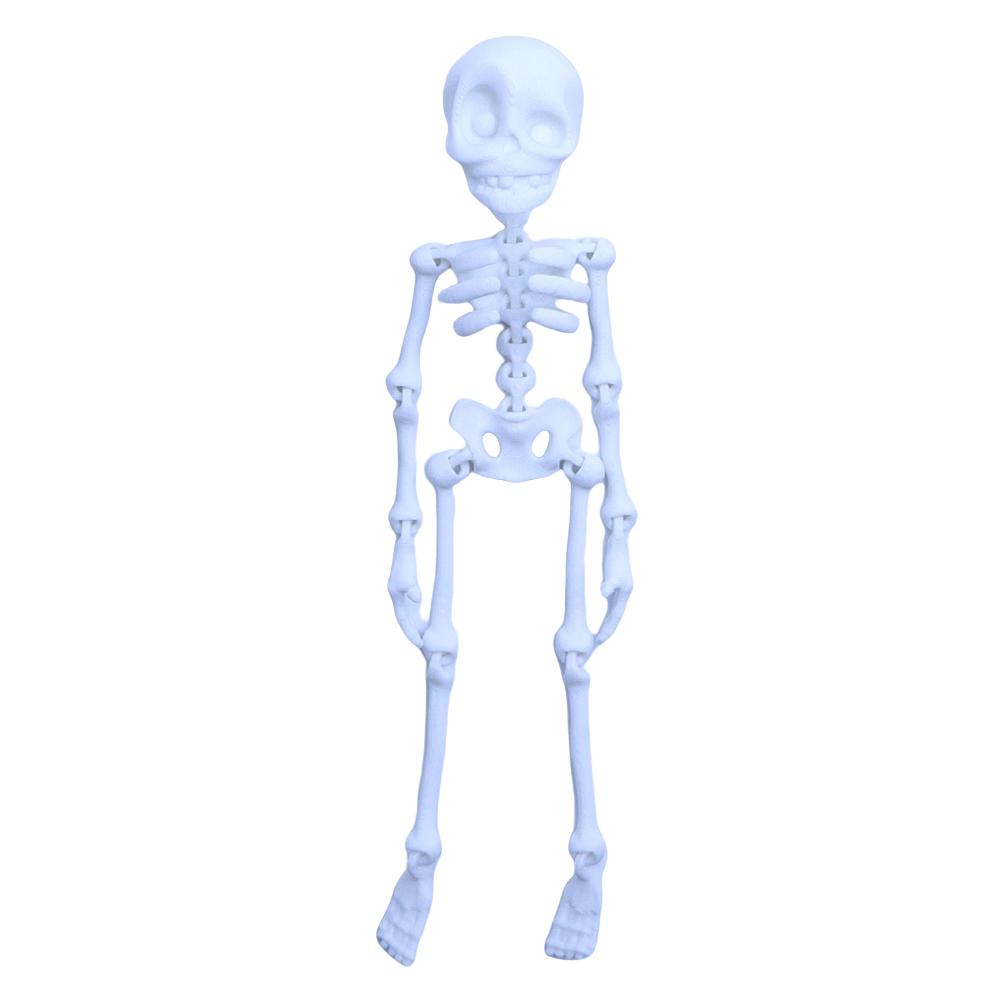 Магниты на холодильник в виде скелета, напечатанные на 3D-принтере, Мини-магнит на холодильник в виде скелета для Хэллоуина, украшения для дома, кухни, офиса и шкафчика