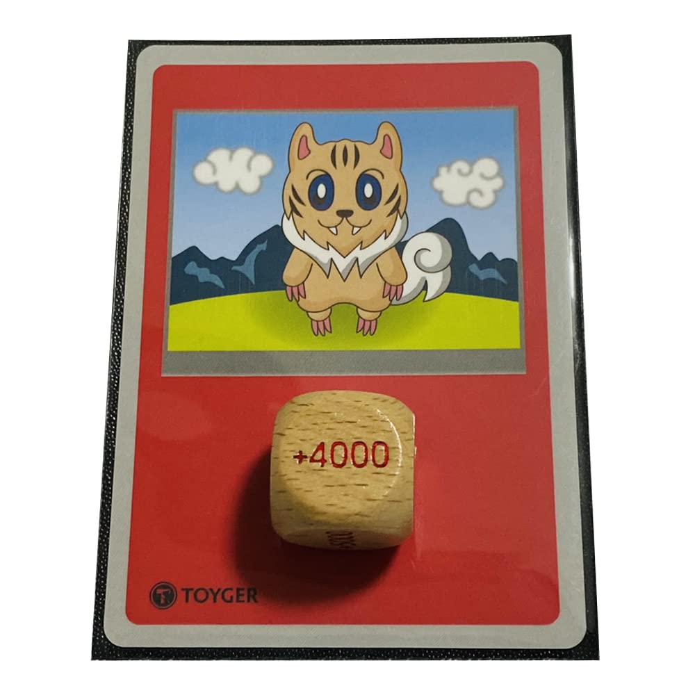 TOYGER Деревянный Тысячный Набор с Кубиками One Piece, 6 штук [Совместимые Карты]