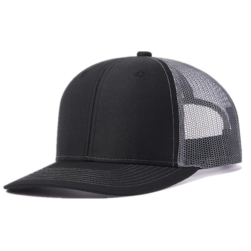 New Unisex Trucker Hat Slight Curved Style Baseball Cap Men Women Casual Breathable Summer Cap