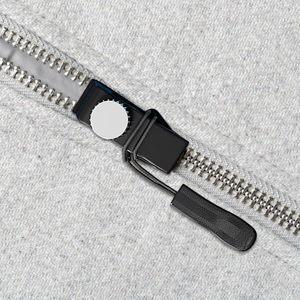 Набор молний Instant Zipper Универсальный набор для мгновенного ремонта Замена бегунка Зубья молнии Многофункциональная замена молнии для одежды