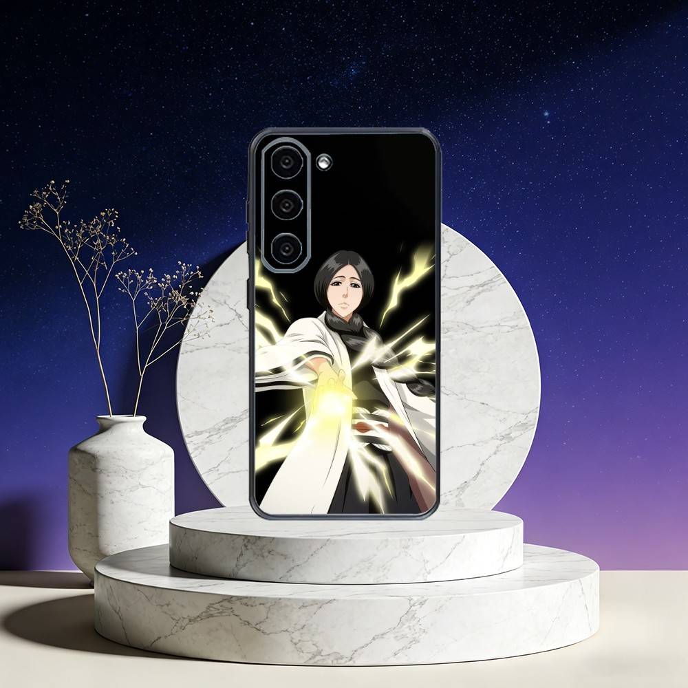 Unohana R-Retsu B-Bleaches Phone Case For Samsung Galaxy A73,A72,A71,A70,A53,A52,A51,Others Soft Black Cover
