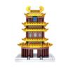 Образовательные микро-блоки Yuantai для детей - Игрушка-достопримечательность: Башня аиста в Шаньси