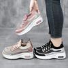 Fashion Women Fashion Mesh Platform Sneakers Breathable Lace Up Wedges Sneakers  Soft Casual Travel Sports Running Shoes 2025