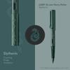 Перьевая ручка LAMY Harry Potter Slytherin Special Edition с гравировкой дома, стальное перо EF, легкий алюминиевый корпус, в комплекте синий картридж LAMY T10