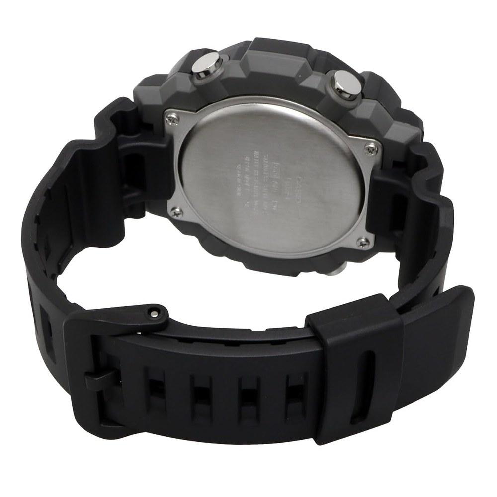Casio Мировое время Телемемо Аналогово-цифровые Кварцевые часы AEQ-120W-1AV Мужские Черные