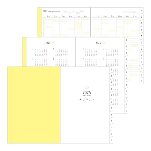Midori Pocket Diary, 2025, B6, Weekly Dog Pattern, 22308006 (Begins January 2025)