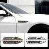 Новая автомобильная наклейка 2026 Горячая 2025 2 шт. Автомобильный стайлинг Наклейки на боковую дверь кузова крыло Ножи Значки Декорация Для Ford Focus MK2 MK3 Rang