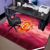 1PC Manchester City Crest Rug Game Carpet, Floor Mat for Bedroom Living Room Entryway Rug, Home Decor Idea Gift for Christmas Birthday