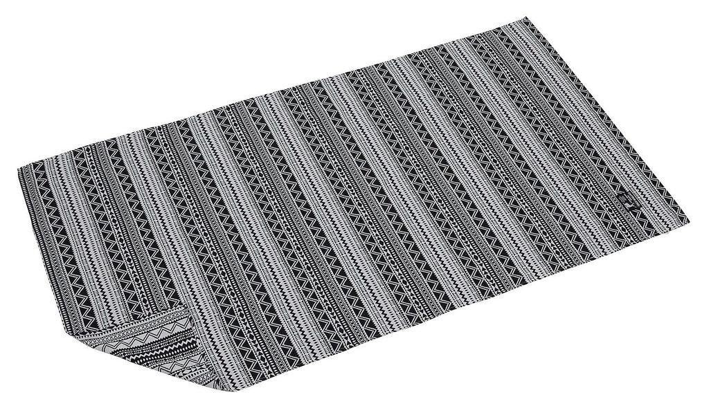 Captain Stag Camping Picnic Sheet, Mat, Rug, 100x180cm, with Storage Bag, Geometric, CS Black Label, UP-2567