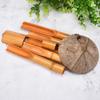 Bamboo Wind Chimes 72cm Windbell Chimes Craft For Outdoor Garden Patio Home Decoration Zen Meditation Vintage Chord Blacony Yard