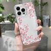 Прозрачный чехол для телефона с цветами для девочек для iPhone 17 16 15 14 13 12 11 Pro Max 16 Plus Бампер Ударопрочный Жесткий Чехол