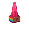 Конусы маркера Wilson SAFE CONES 12PACK WR8408701001 Оранжевый/розовый/зеленый/красный/желтый/синий