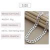 925 Silver 10MM 20/22/24 Inch Cuban Chain Necklace For Women Men Fashion Jewelry Party Birthday Gifts
