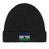 Bonnet Drapeau Lesotho En Noir