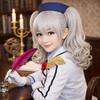 [milky time] Косплей костюм Касима из Kantai Collection с париком - Униформа на Хэллоуин - KanColle Касима