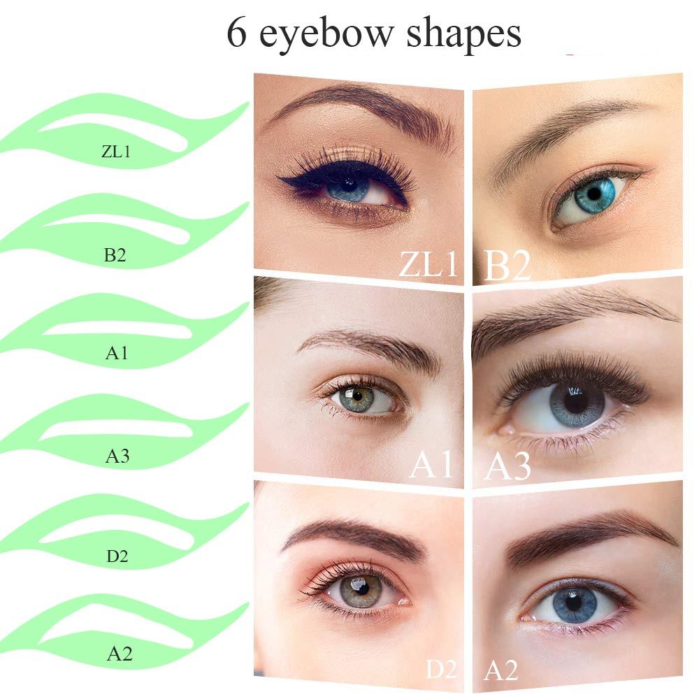 Women Synthetic Hand Made Eyebrows Wave Style Eyebows Fake Eyebrows Artificial Weaving Eyebrow Wigs