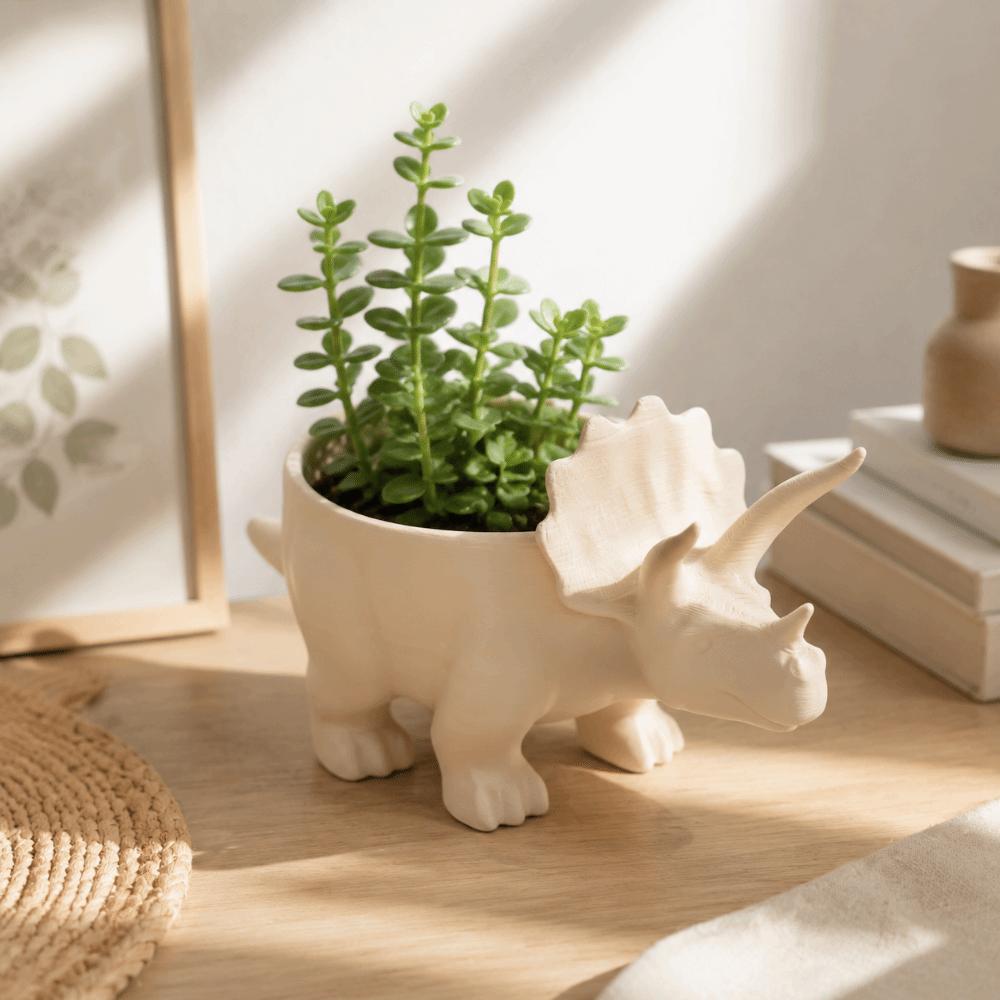 Desktop Decoration Dinosaur Flowerpot Funny Plant Planting Pot Creative Small Storage  Office