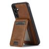 LC.IMEEKE L3 For Samsung Galaxy S24 Magnetic Case Detachable Card Holder Leather+TPU Mobile Cover